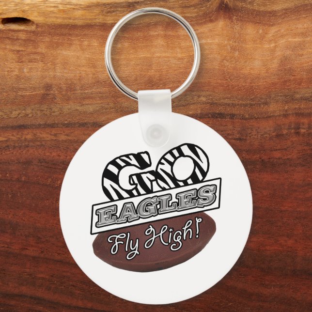 GO EAGLES! KEY RING (Front)