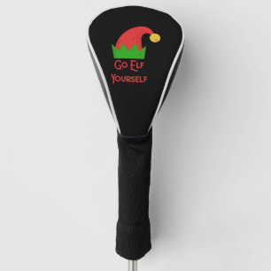 Go Elf Yourself Christmas Elf Hat Golf Head Cover