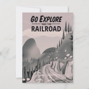 Go Explore take the Railroad Invitation
