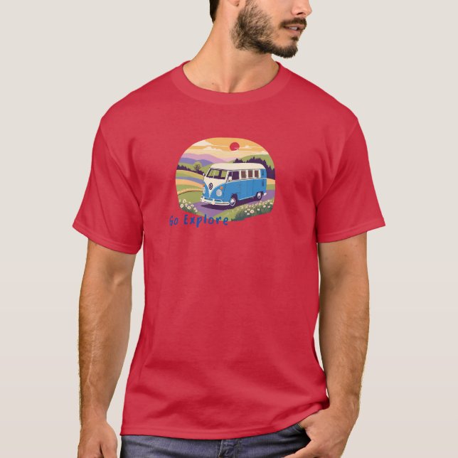 Go Explore Unisex T-Shirt (Front)