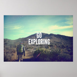 Go Exploring Poster