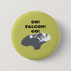 Go Falcon Go 6 Cm Round Badge