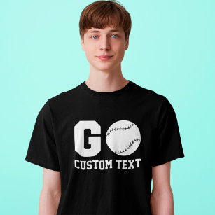 Go Favourite Baseball Player Custom T-Shirt