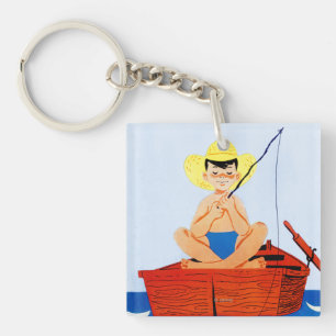 Go Fish Key Ring