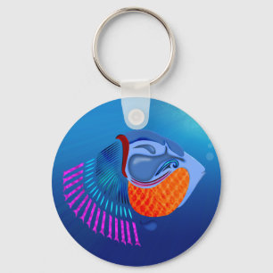 Go Fish Key Ring