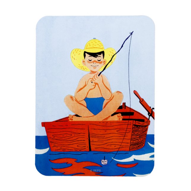 Go Fish Magnet (Vertical)