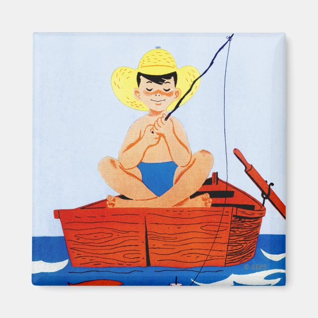 Go Fish Magnet (Front)