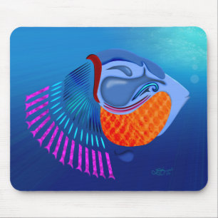 Go Fish Mouse Mat