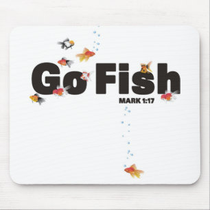 Go Fish Mousepad