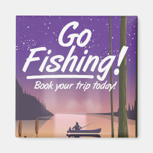 Go Fishing! Magnet