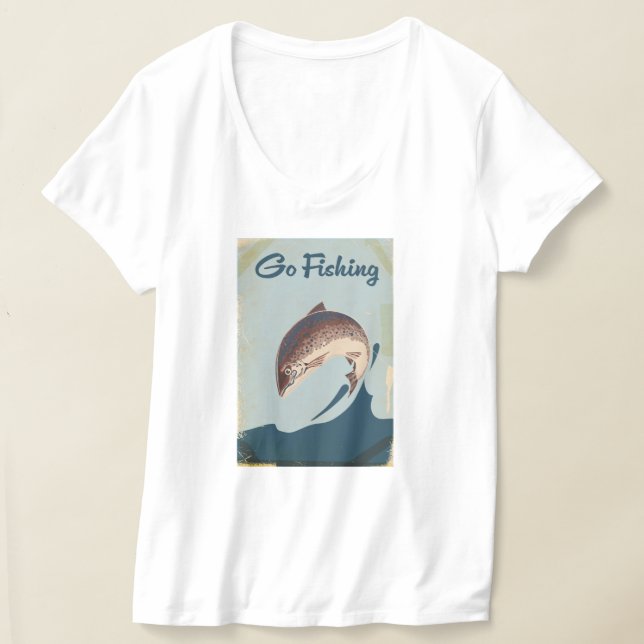 Go Fishing T-Shirt (Laydown)