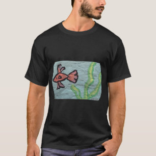 Go fishing with cat-I can do itã‚„ã£ãŸï¼White n T-Shirt