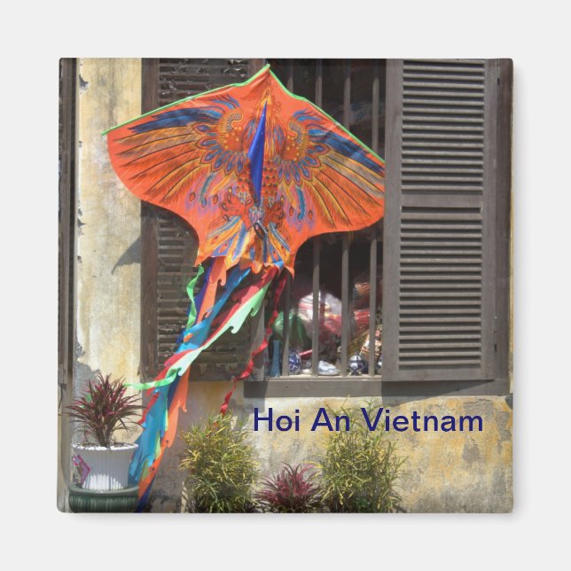 Go fly a Kite Magnet (Front)