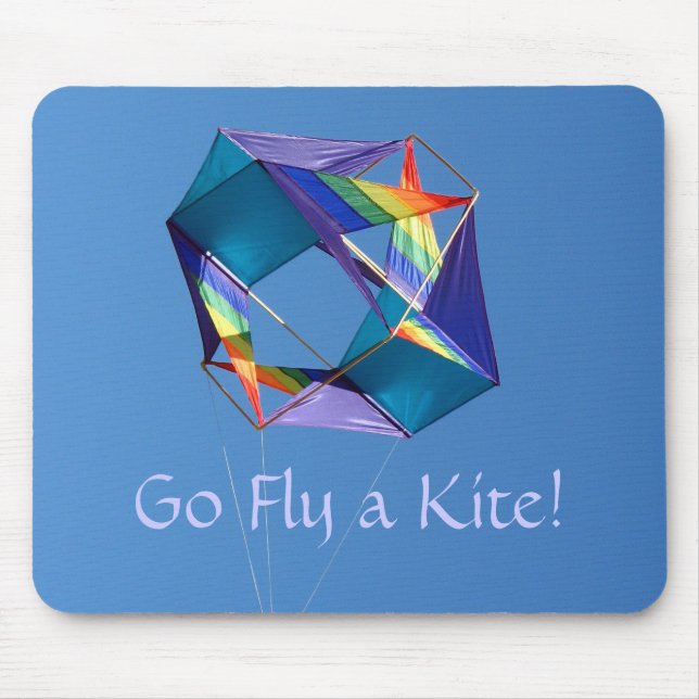 Go Fly A Kite! Mouse Mat (Front)