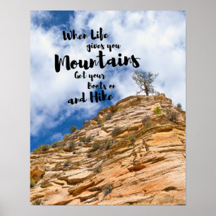 Go for a Hike Poster