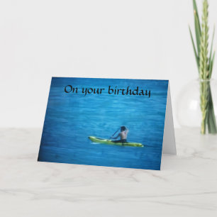 **GO FOR IT AND ENJOY YOUR BIRTHDAY** CARD
