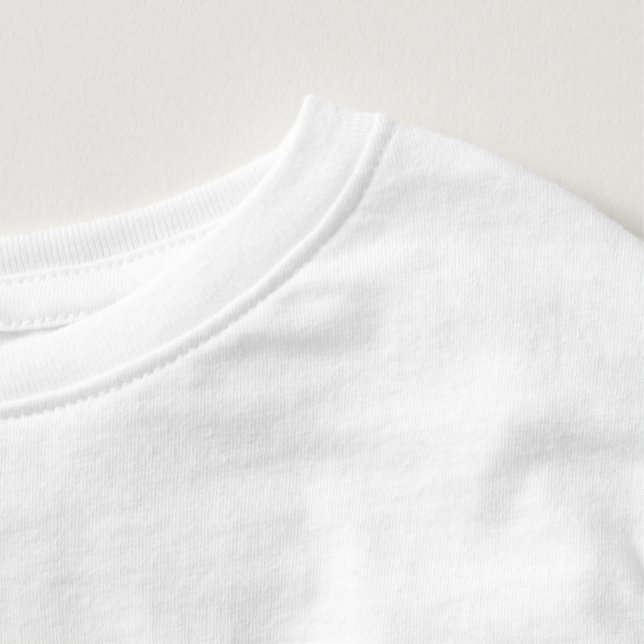 Go For It! Space Explorer Toddler T-Shirt (Detail - Neck (in White))