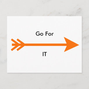 Go For IT The MUSEUM Zazzle Gifts Postcard
