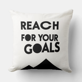 Go For Your Goals and Achievements - n01 Cushion