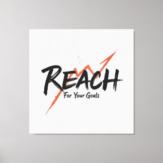 Go For Your Goals and Achievements - n02 Canvas Print