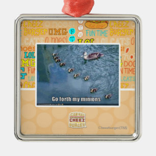 Go forth my minions metal tree decoration