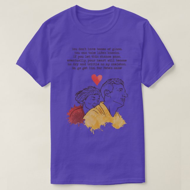Go Get Him Amelie T-Shirt (Design Front)