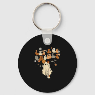 Go Ghouls Comfy Halloween Cosy Autum Fall Key Ring