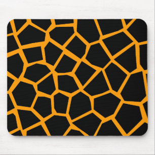 Go Giraffe - Orange Mouse Mat