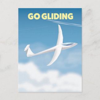 Go Gliding Postcard