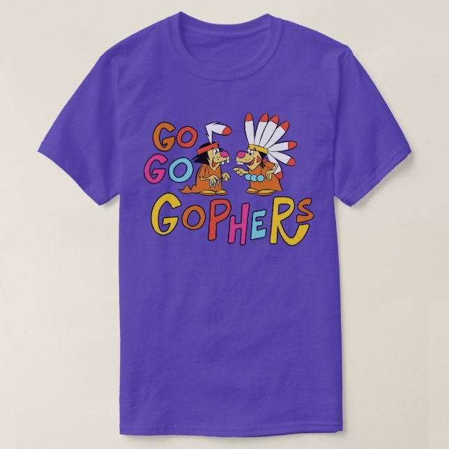 Go Go Gophers T-Shirt (Design Front)