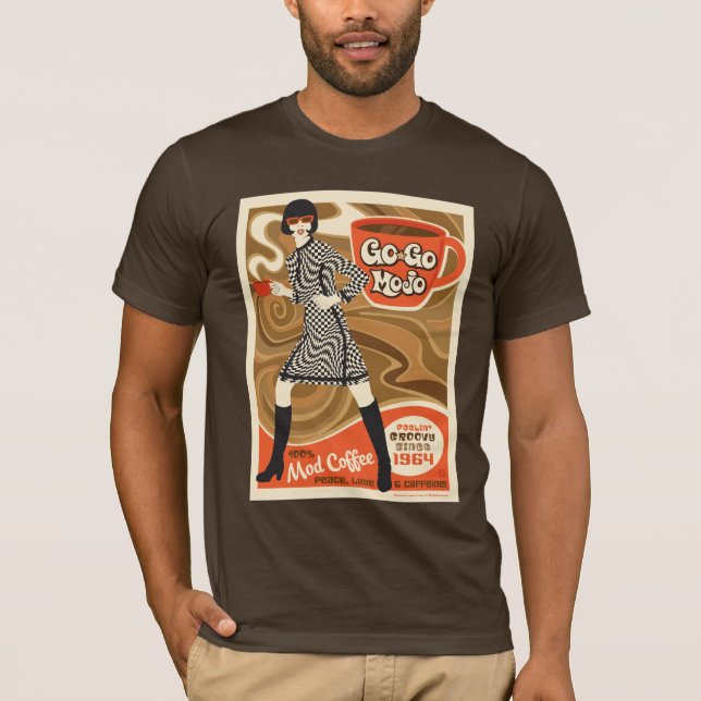 Go Go Mojo Coffee T-Shirt (Front)