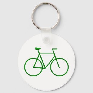 Go Green Bicycle Key Ring