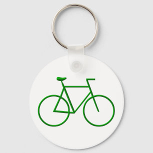 Go Green Bicycle Key Ring