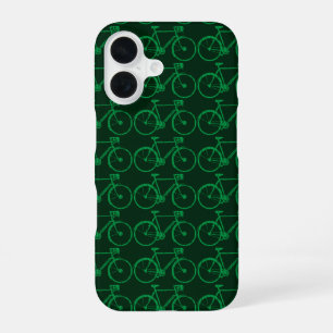 go green biking / cycling iPhone 16 case