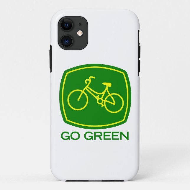 Go Green Case-Mate iPhone Case (Back)