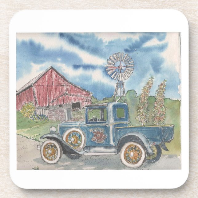 Go Green Coaster (Front)