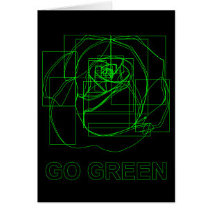 go green : digital flower