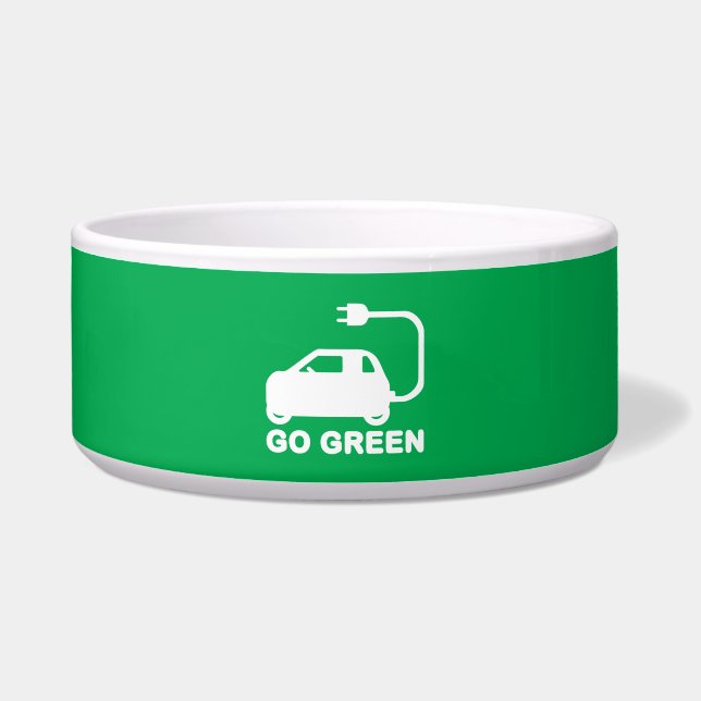 Go Green ~ Drive Electric Cars (Front)