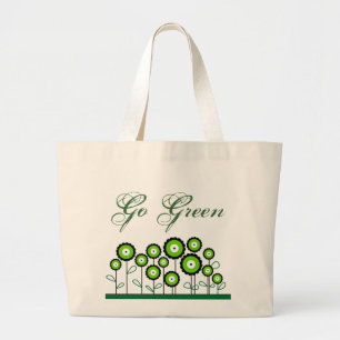 GO GREEN Elegant Tote Bag