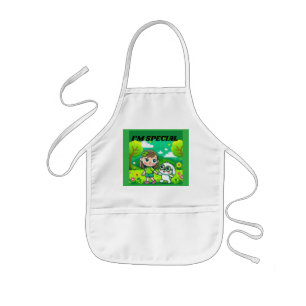 Go Green For Celebral Palsy Awareness Kids Apron