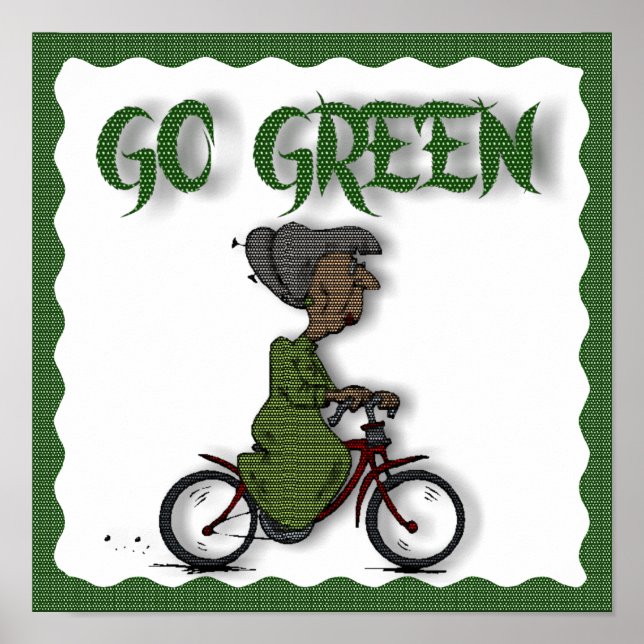 GO Green -POSTER Poster (Front)