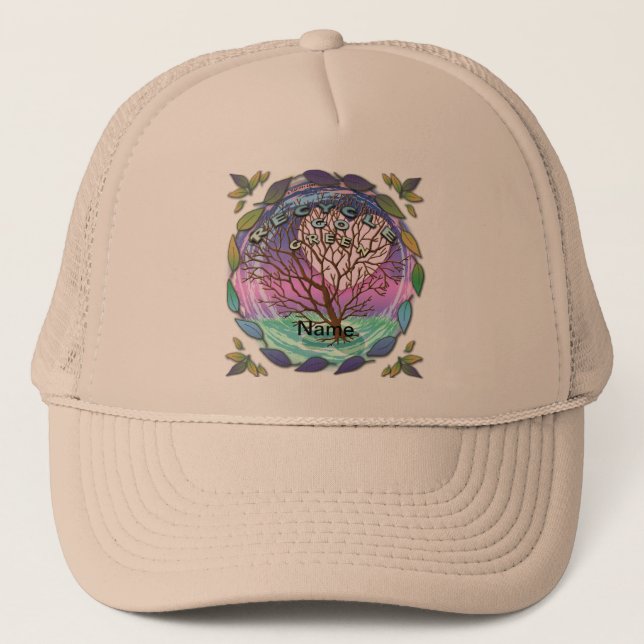 Go Green Recycle  Hat (Front)