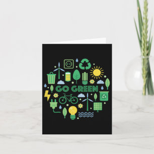 Go Green – Sustainability, Climate Protection, Env Card