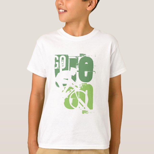 Go Green  T-Shirt (Front)