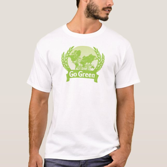 Go Green T-Shirt (Front)