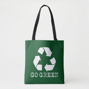 Go Green Tote Bag