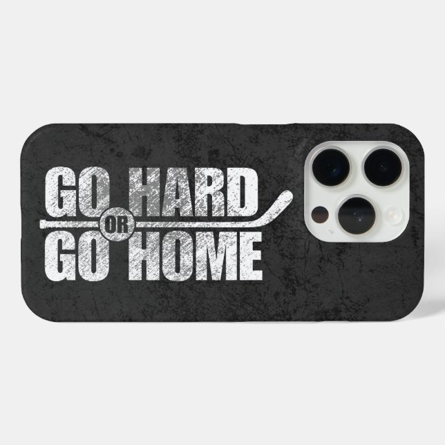 Go Hard or Go Home (Hockey) Case-Mate iPhone Case (Back (Horizontal))