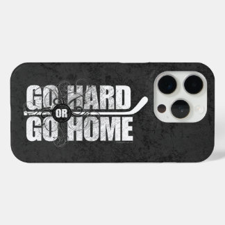 Go Hard or Go Home (Hockey) iPhone 15 Pro Case