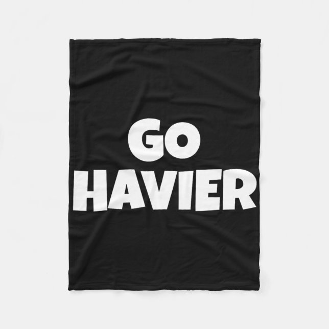 Go Heavier Fitness Bodybuilding Weights Dumbbells  Fleece Blanket (Front)