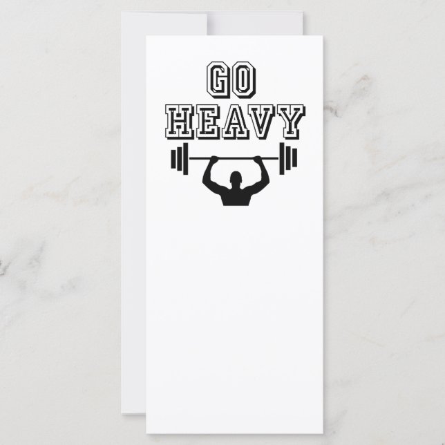 Go heavy (Front)